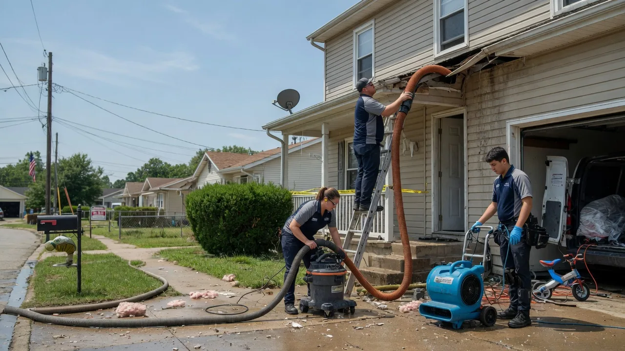 Water Damage Restoration in Olyphant, PA near me